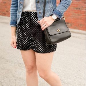 Adorable polka dot shorts!